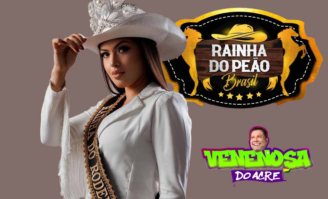 Foi dada a largada: Rainha do Rodeio 2023 - Lohana Martins participa da primeira prova do concurso Rainha do Peão BRASIL