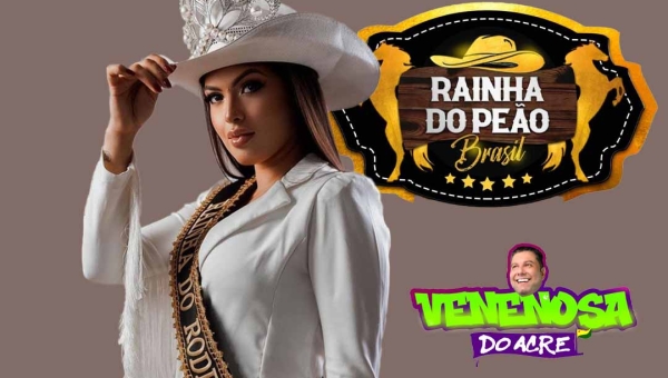 Foi dada a largada: Rainha do Rodeio 2023 - Lohana Martins participa da primeira prova do concurso Rainha do Peão BRASIL