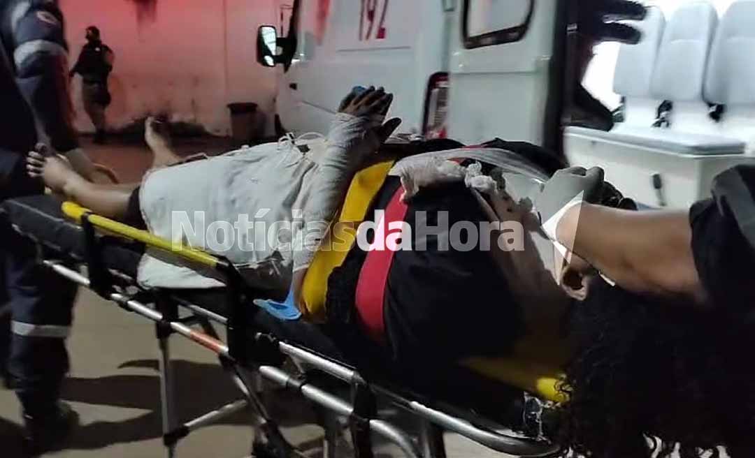 Acidente de bicicleta na Vila do Incra deixa mulher ferida; vítima teve fratura no braço e corte na cabeça