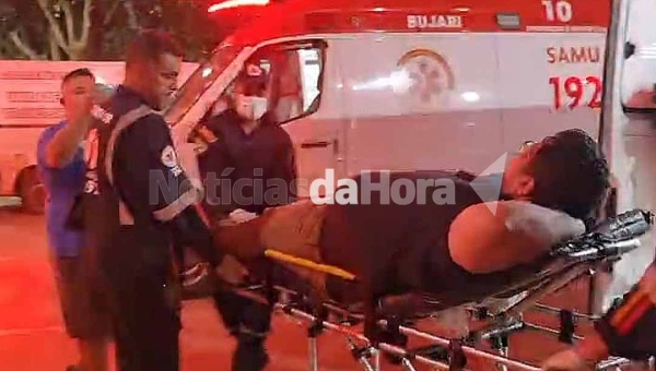Colisão entre motos na estrada de Porto Acre deixa uma pessoa ferida