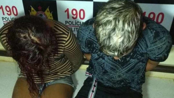 Policiais do 1º Batalhão retiram de circulação casal assaltante e moto roubada  é recuperada 