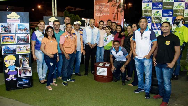 Prefeitura de Cruzeiro do Sul promove educação ambiental durante o Novenário