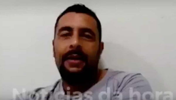 Em vídeo, filho de Hildebrando diz que o pai saiu bastante debilitado do presídio