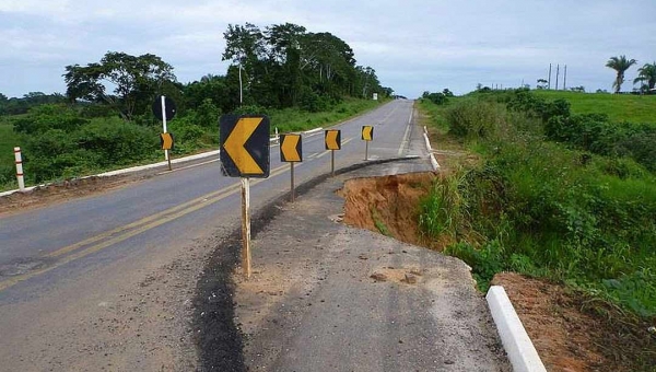 Rodovias do Acre são consideradas “ruim” e “péssima” pela pesquisa CNT  2019
