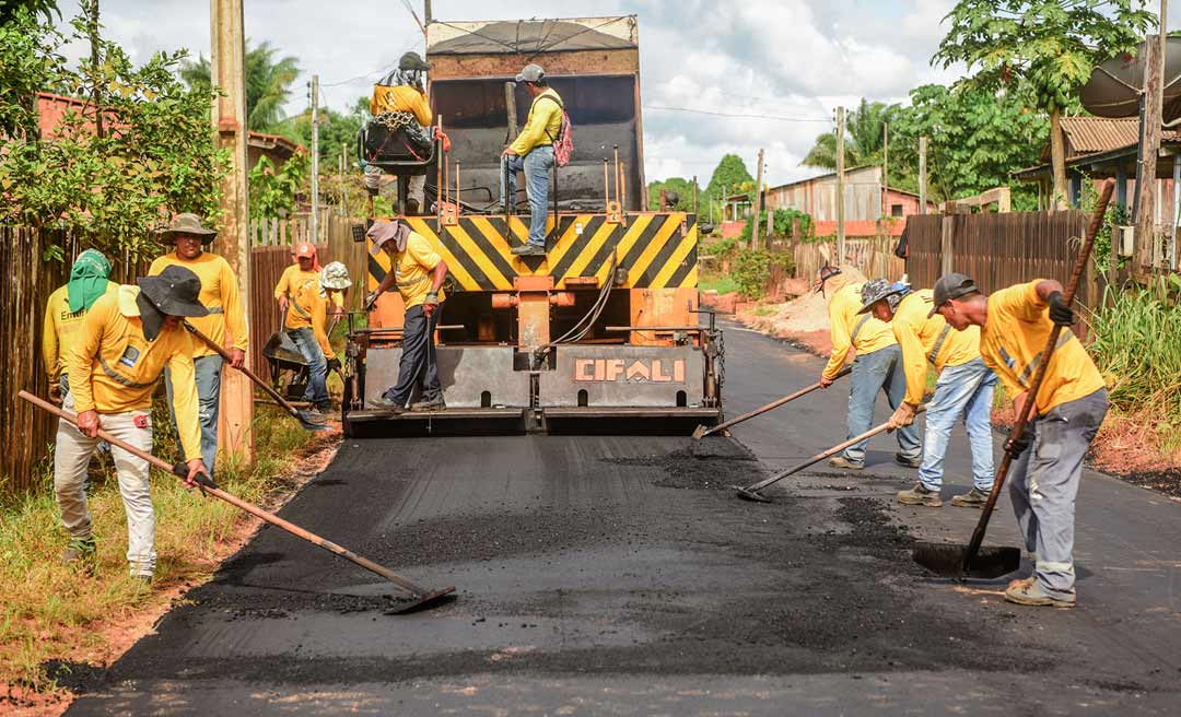 Prefeitura de Rio Branco intensifica recuperação asfáltica e melhorias nos bairros