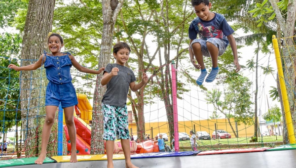 Prefeitura oferece programação variada durante período de férias nos parques