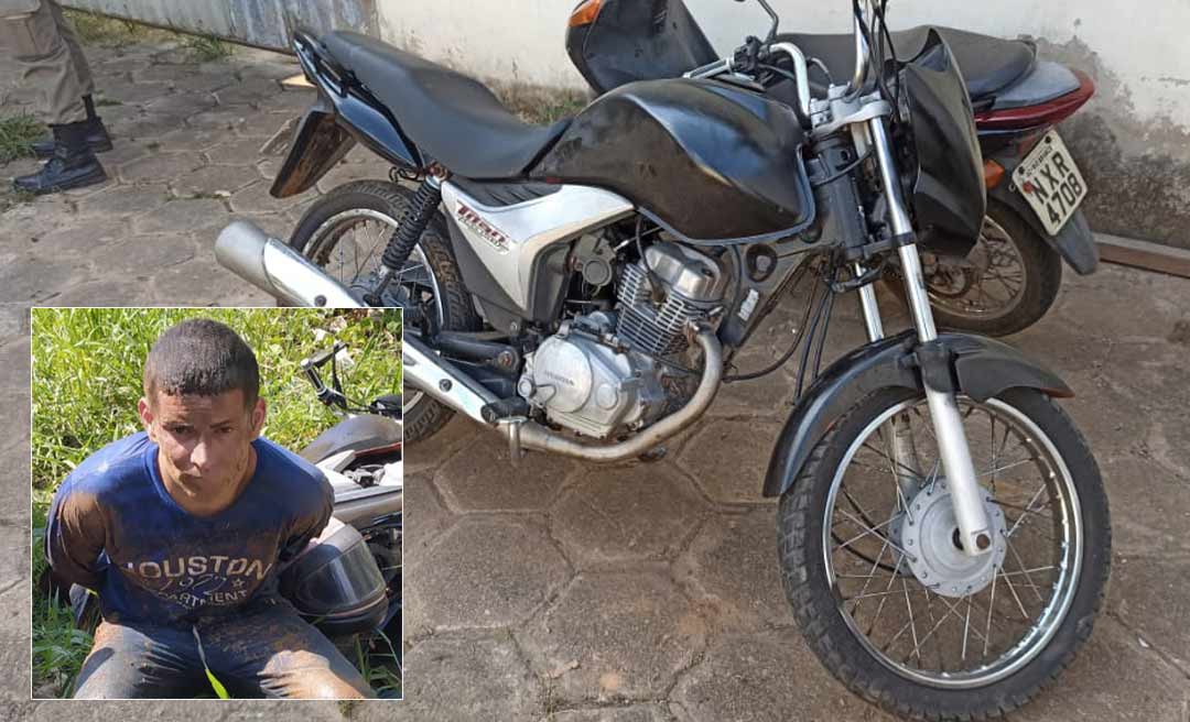 Assaltante vai roubar caminhoneiro, acaba preso pela Polícia Militar e é encaminhado à Defla