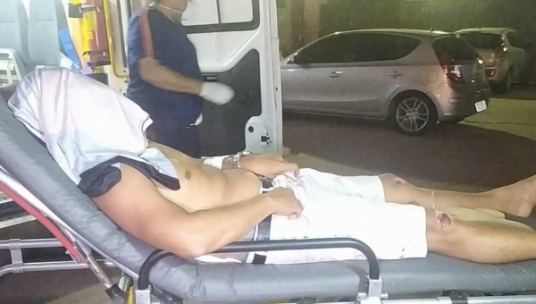 Policial reage a assalto no Portal da Amazônia e é alvejado nas costas pelos bandidos