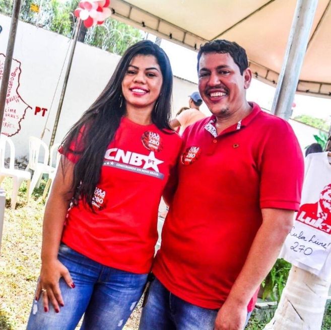Esposa de Cesário do PT diz estar ansiosa para votar em Tião Bocalom