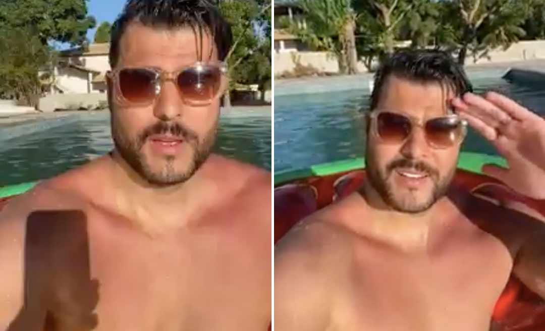 Modelo Marcelo Bimbi antecipa sua partida na balsa e diz: “infelizmente não deu”