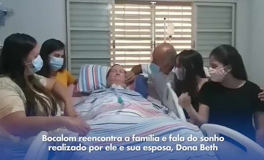 Bocalom emociona internautas ao contar à esposa que ganhou a eleição