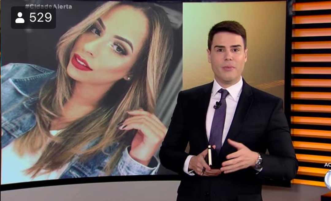 Morte de cantora acreana repercute no Programa Cidade Alerta da Record Nacional