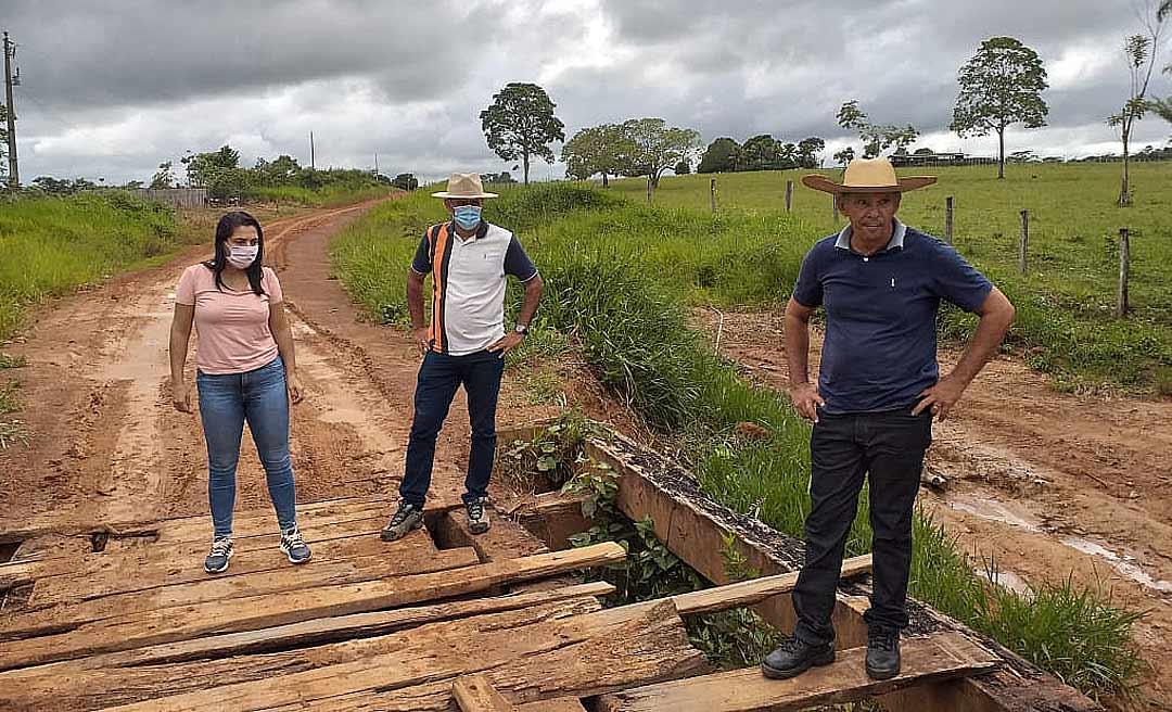 Rosana Gomes diz que situação dos ramais do Quinari “é muito ruim”