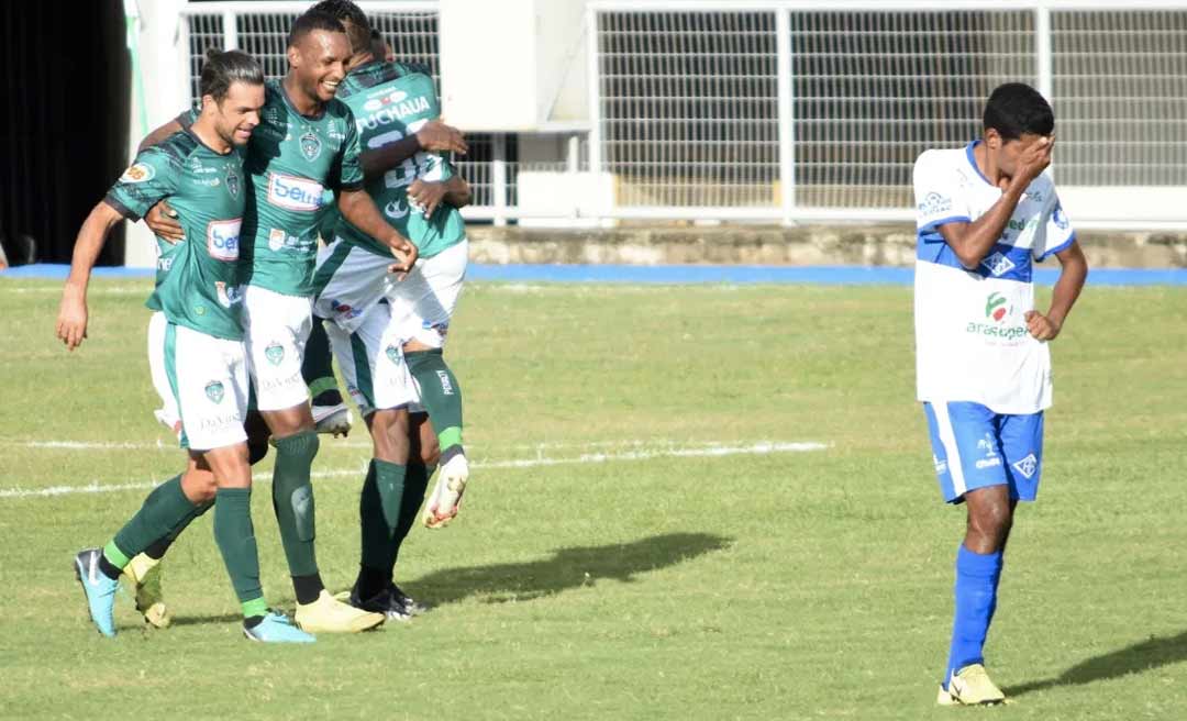 Atlético Acreano é goleado pelo Manaus em casa e é eliminado da Copa Verde