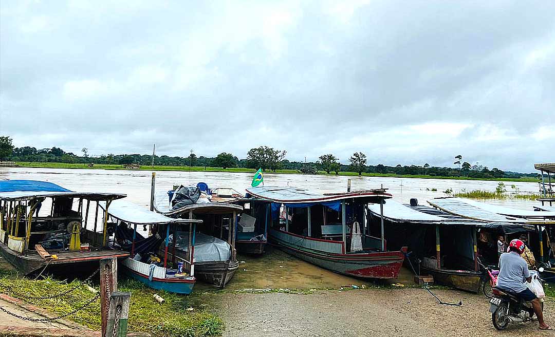 Rio Tarauacá volta a transbordar e atinge 10 metros nesta sexta-feira