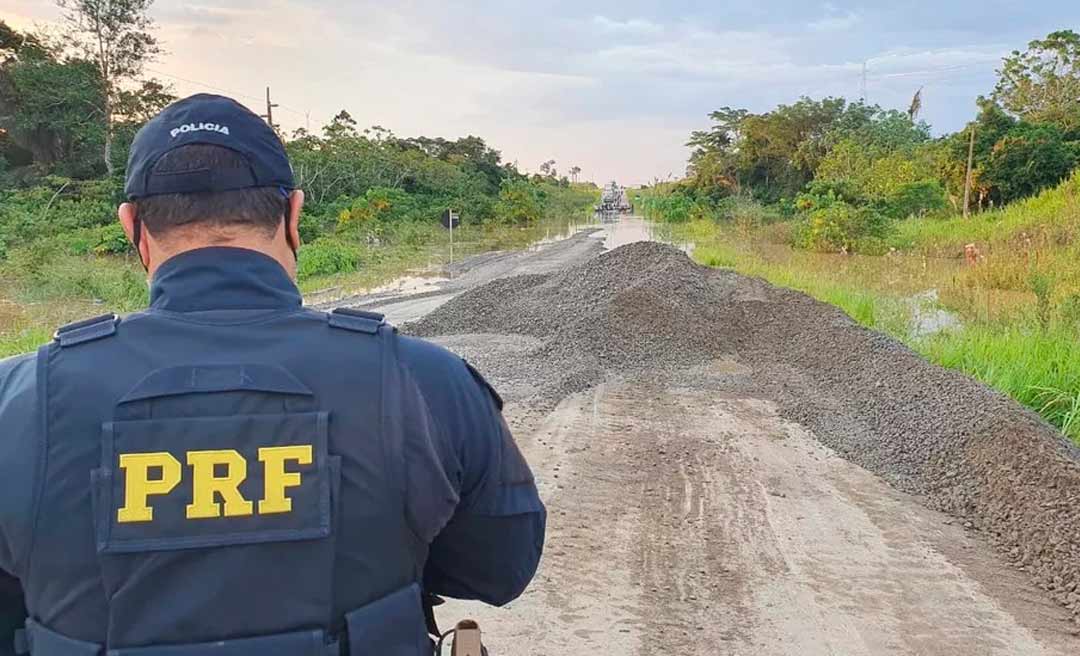 Trecho da BR-364, entre Sena Madureira e Feijó é liberado pela PRF