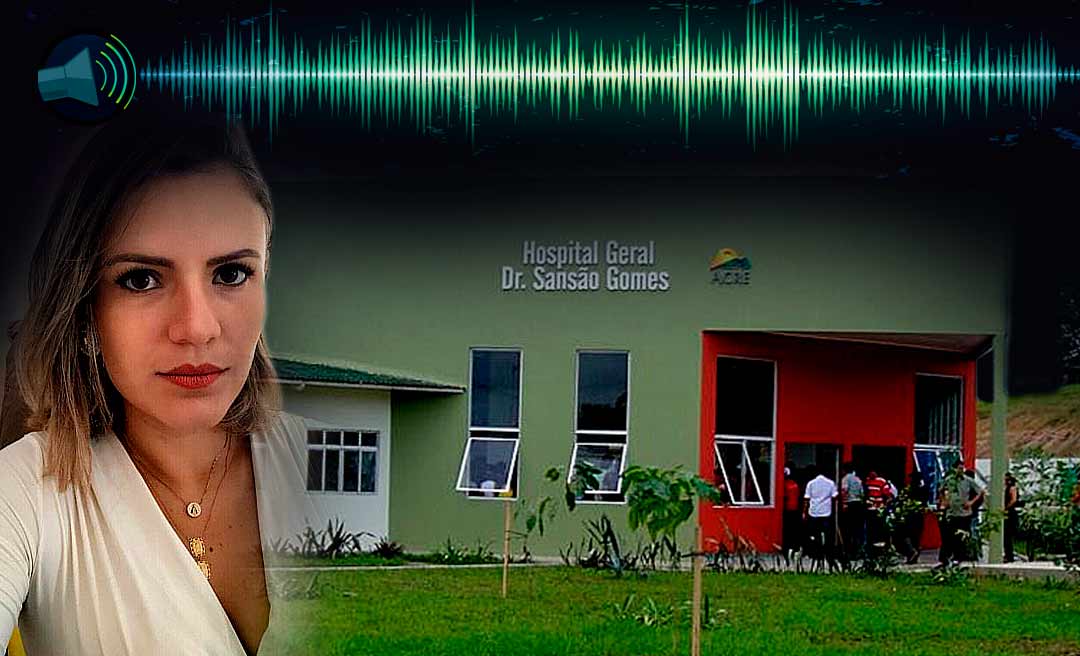 Situação é crítica no Hospital de Tarauacá; há apenas dois médicos atendendo, informa gerente-geral