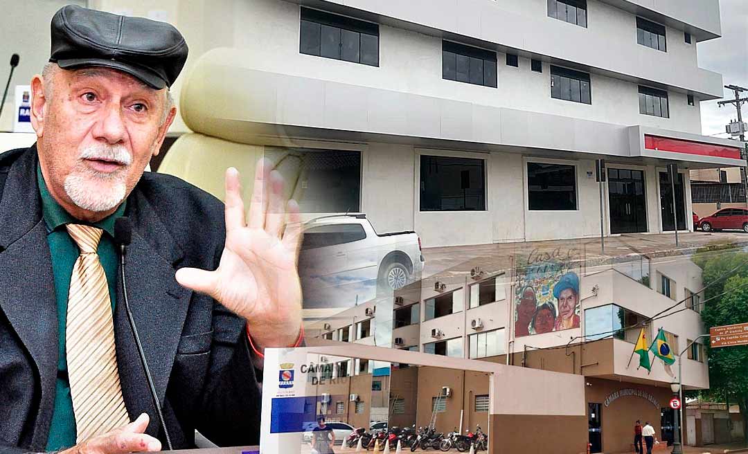 Funcionando em um prédio, Câmara de Rio Branco paga alugueis de dois imóveis por R$ 87, 5 mil