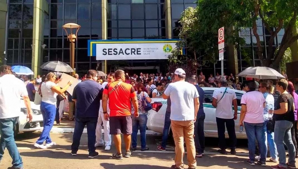 Servidores da Saúde ameaçam entrar em greve na próxima semana