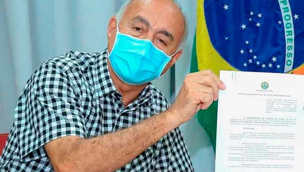 Bocalom sanciona projeto de adesão a consórcio para a compra de vacinas anticovid