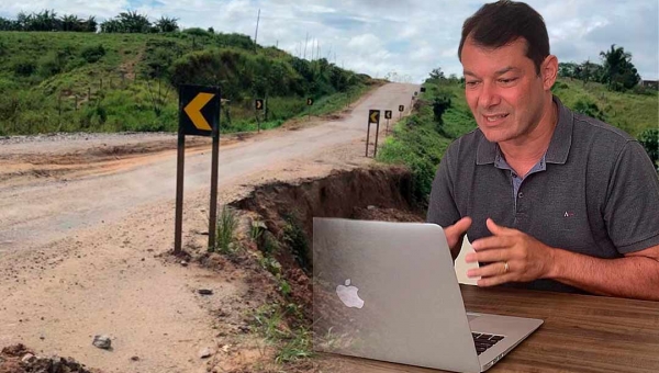 BR-364: “Já foram gastos bilhões nesta estrada e ela continua precária”, relata Roberto Duarte