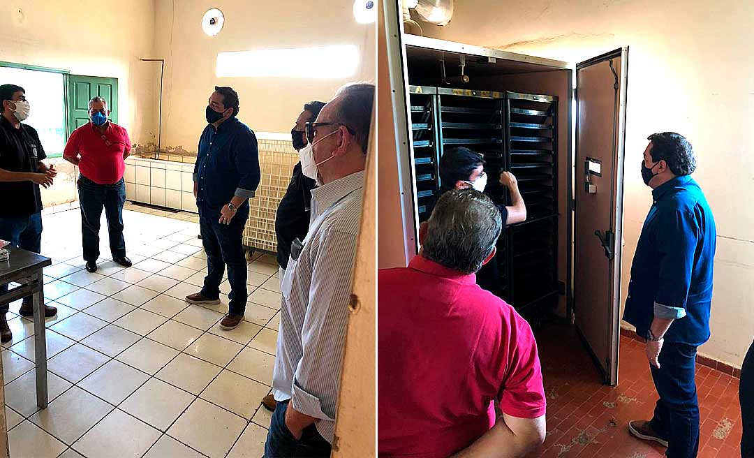 Nenê Junqueira visita Central de Incubação do Estado e assegura reabertura do espaço