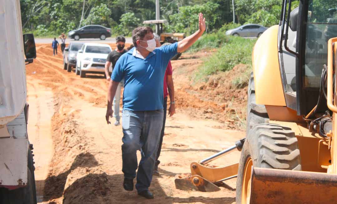 Prefeito em exercício Henrique Afonso acompanha frentes de serviço da Operação Verão