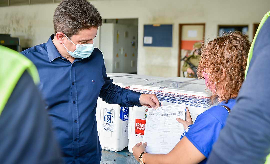 Acre recebe mais 11,7 mil doses da Pfizer nesta quinta-feira