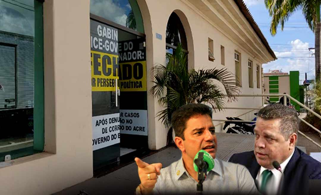 Assessoria do governo afirma que "Cameli não aceitará medidas politiqueiras de prédios públicos" e detona Major Rocha