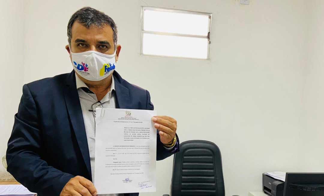Vereador Arife Eleamen apresenta projeto de lei que garante aos servidores públicos prestar novo concurso sem perder benefícios