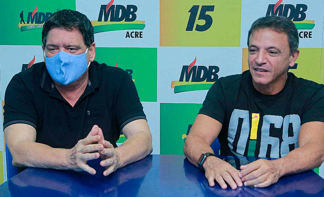 Márcio Bittar comunica a Flaviano que está fora do MDB