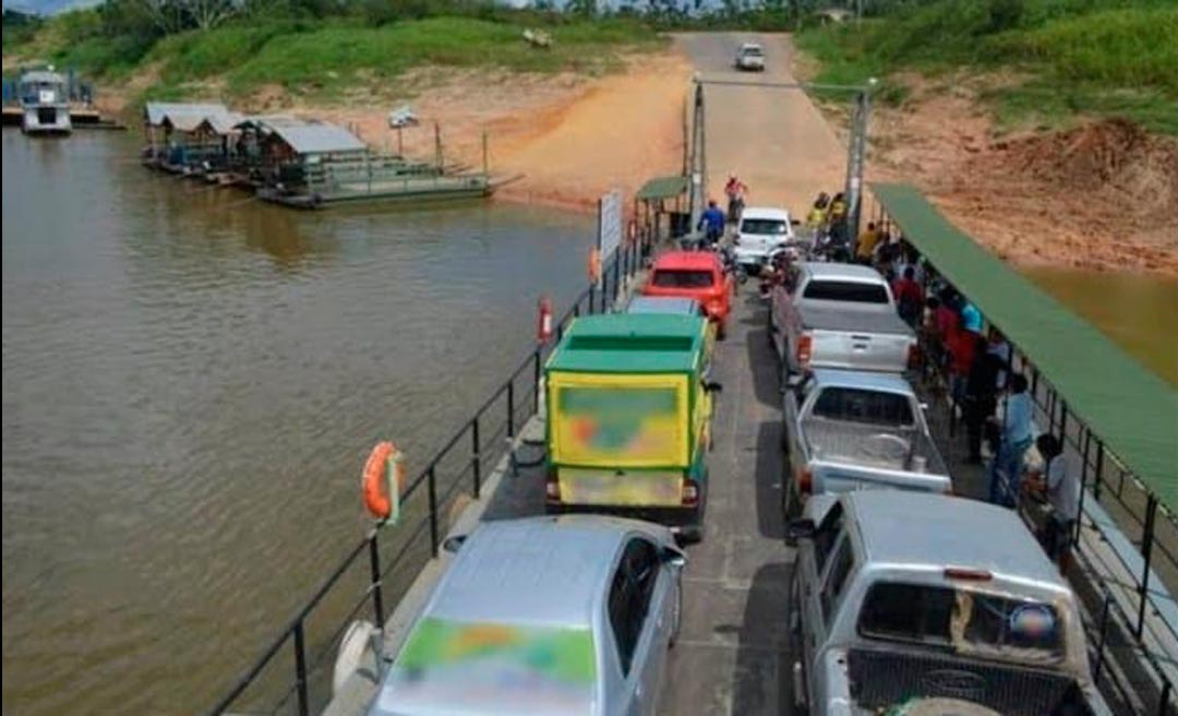 Balsa de Rodrigues Alves deve voltar a operar nesta quarta-feira, avisa Deracre
