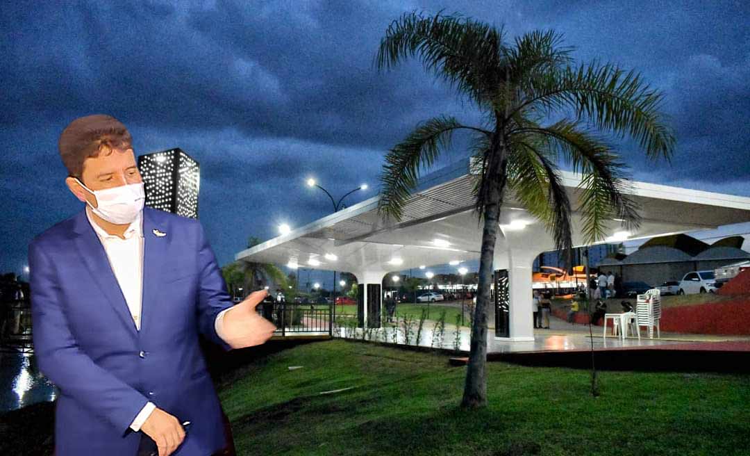 Em cerimônia simples com orações, Gladson inaugura Memorial em Homenagem às Vítimas da Covid-19