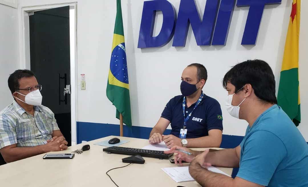 Gonzaga se reúne com DNIT para evitar fechamento da BR-364 e agradece por reivindicações atendidas