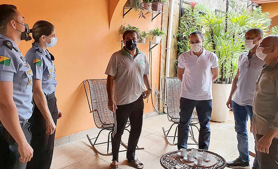 Deputado José Bestene se reúne com lideranças da Associação dos Oficiais da PM e dos Bombeiros
