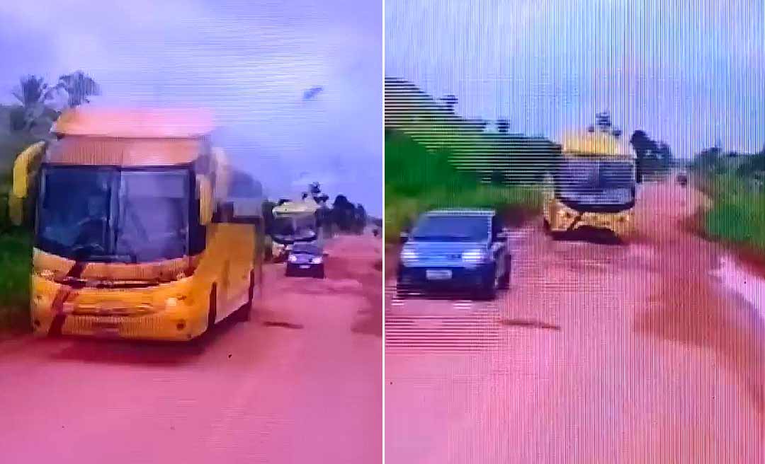 Ativista denuncia abandono da rodovia BR-364 pela empresa MSM, no trecho Sena Madureira a Cruzeiro do Sul