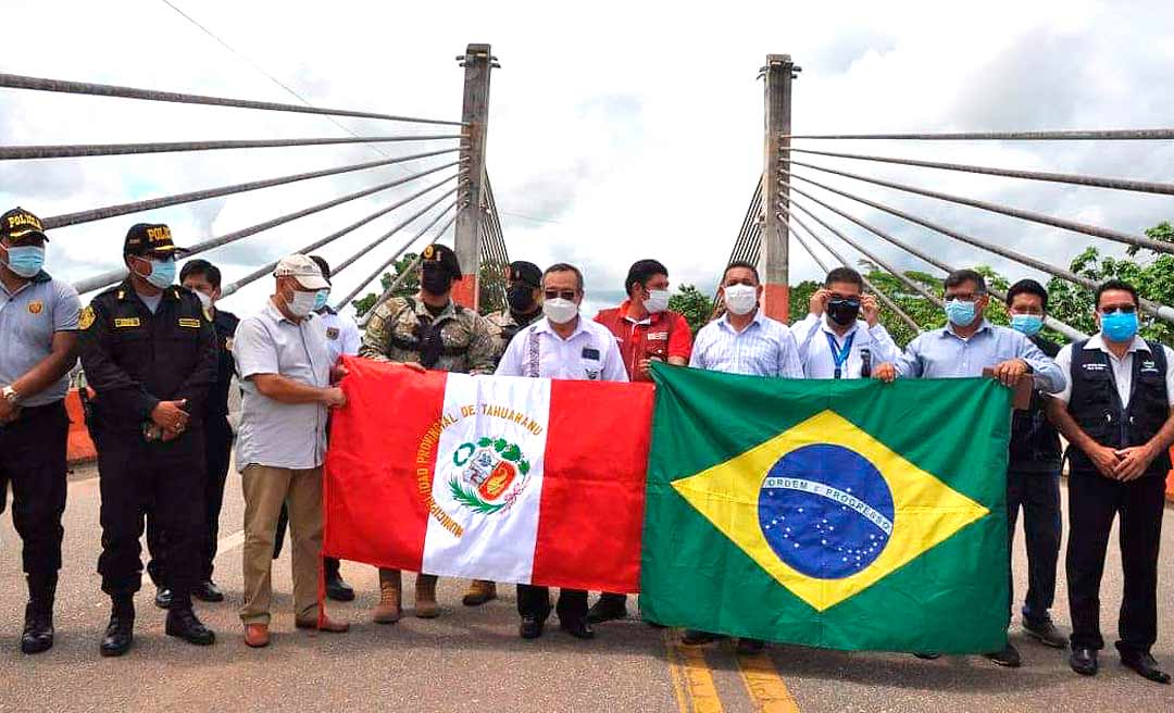 Após quase dois anos, fronteira terrestre entre Acre e Peru é reaberta
