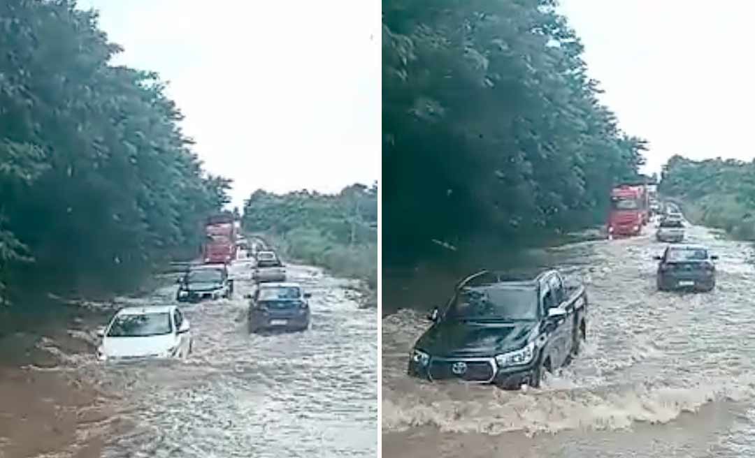 Rio transborda em Rondônia e interdita BR-364, deixando todo o Acre e a capital Porto Velho isolada