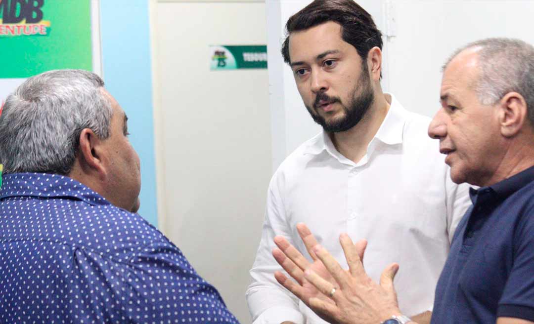 MDB se reúne e pré-candidatura de Jarude ao Governo é oficial
