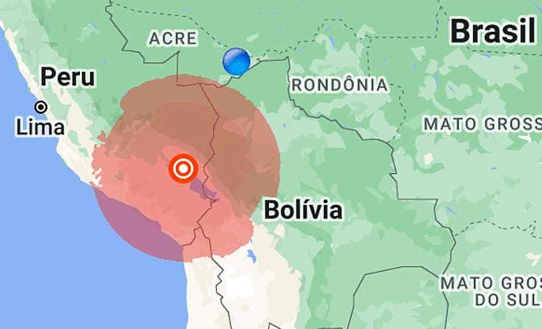 Terremoto no Peru é sentido em parte do Acre; prédio da Sesacre tremeu, dizem servidores