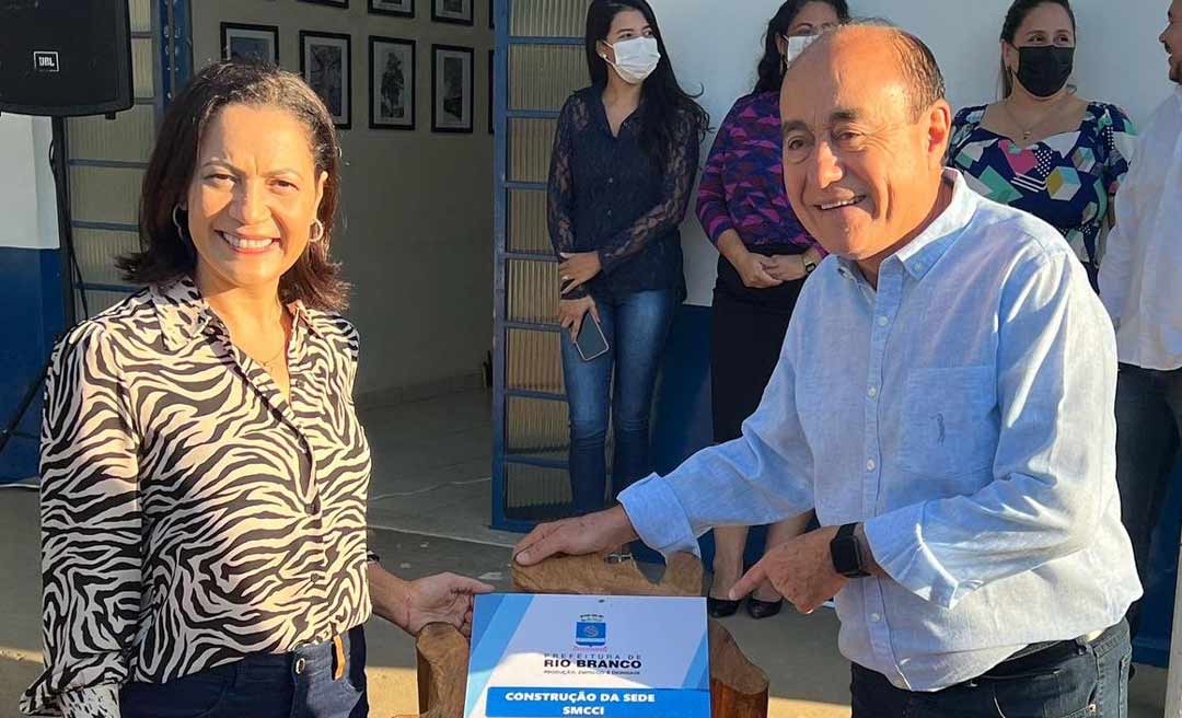 Prefeitura de Rio Branco recebe emenda da Senadora Mailza Gomes para construção da nova sede da SMCCI