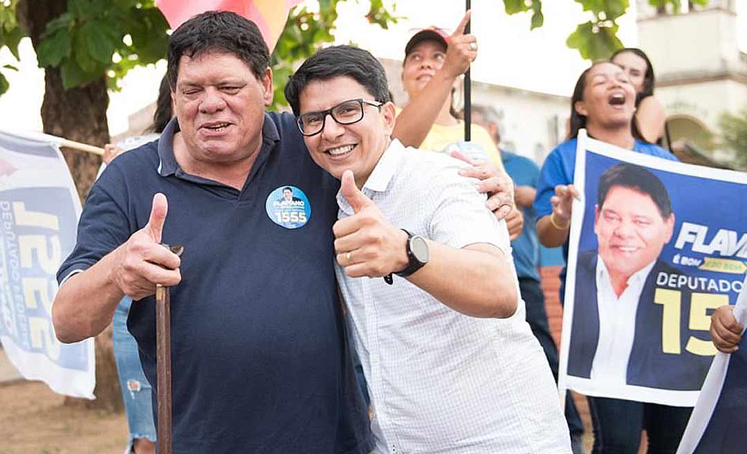 Candidato ao Senado, Dr. Jenilson é abraçado pela militância de Flaviano Melo em bandeiraço