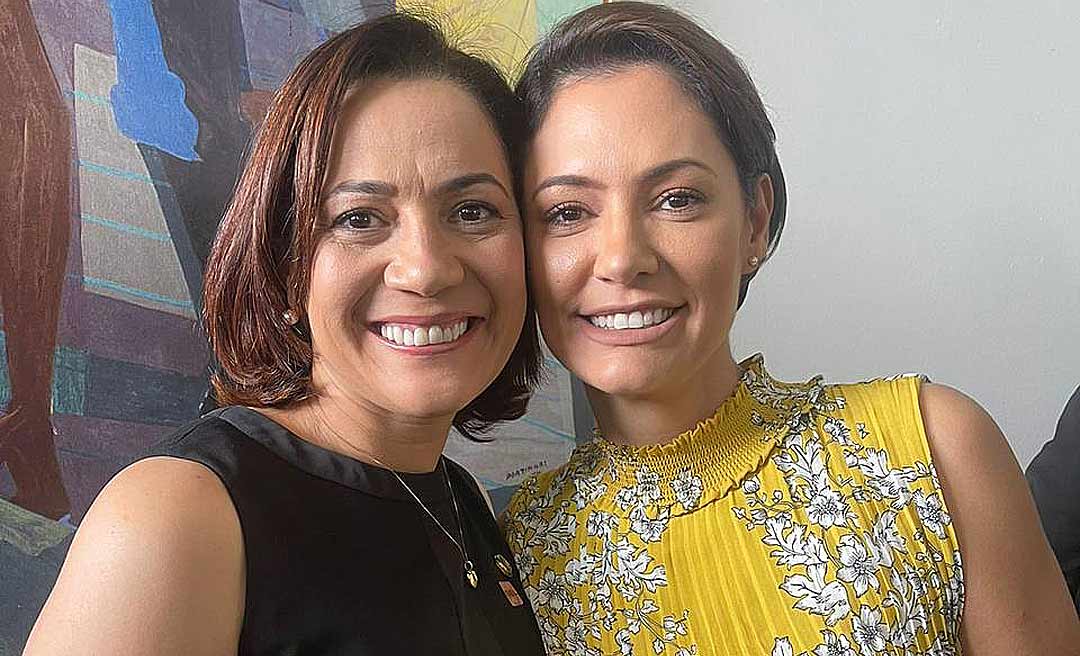 Em campanha para o marido, Michelle Bolsonaro vem ao Acre para evento com mulheres