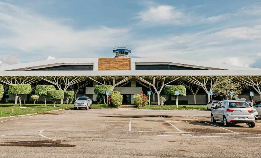 Aeroporto de Rio Branco tem aumento de 26% na circulação de passageiros