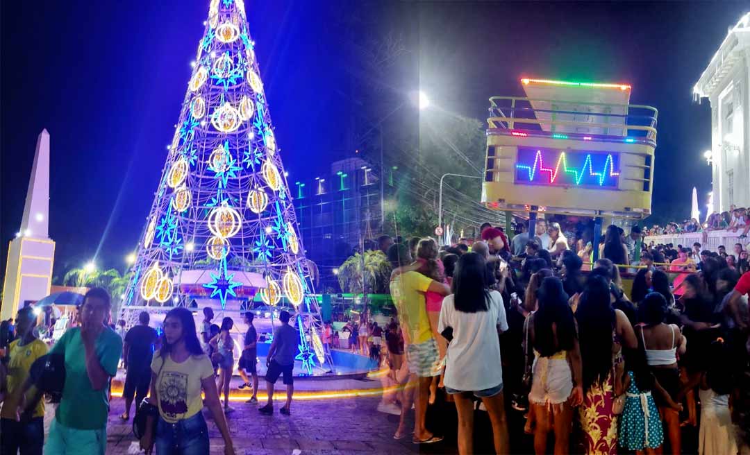 Trenzinho do Noel e Carreta da Alegria iniciam passeios em Guarapuava