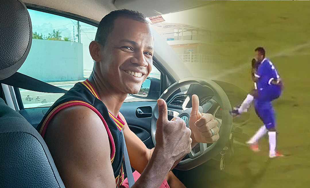 Ex-jogador acreano autor de gol que Pelé não fez virou motorista de Uber em João Pessoa: “Sofri muita inveja”