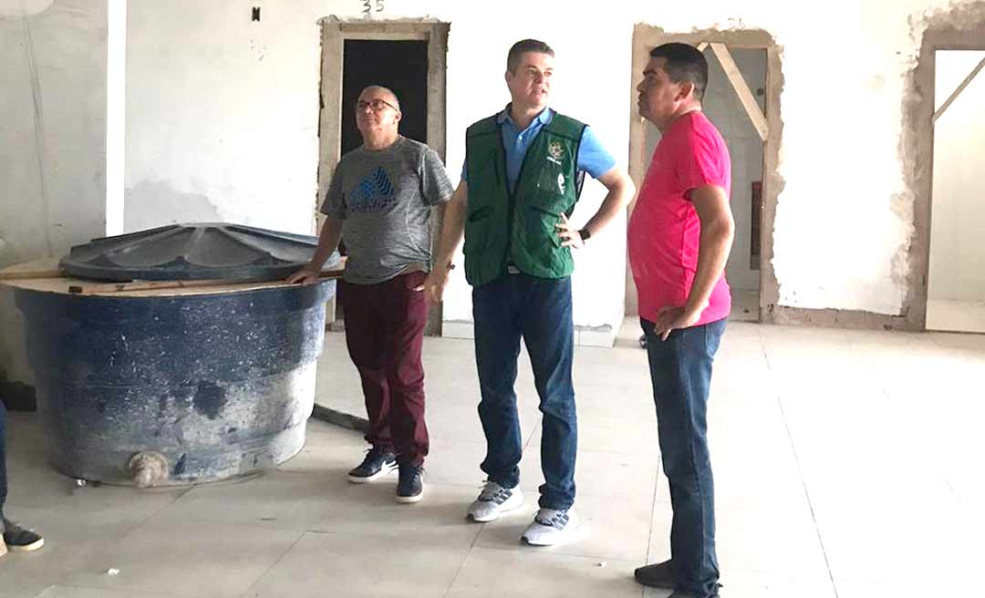 Em vistoria, CRM encontra obra de hospital paralisada no interior do AC e atendimentos improvisados: “muito grave”