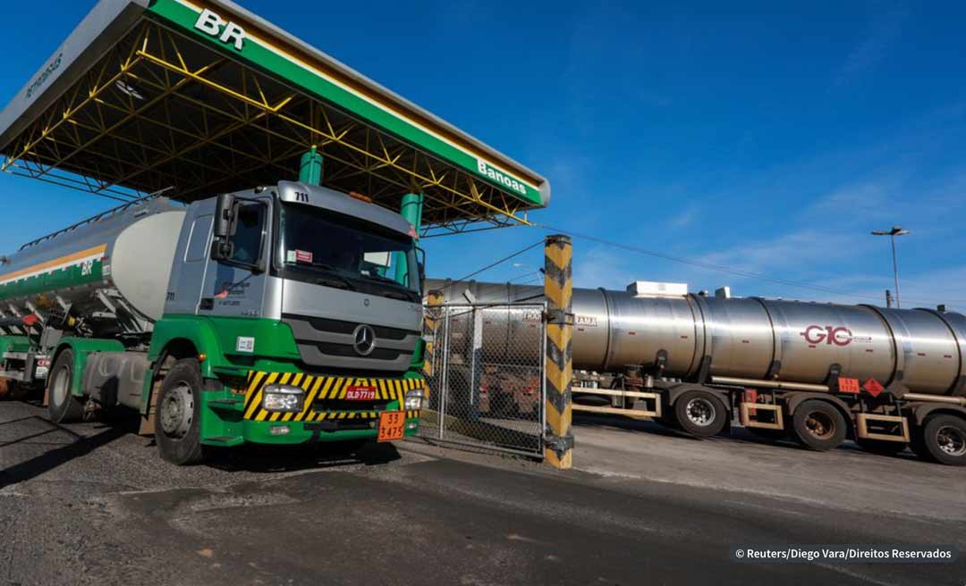 Petrobras anuncia a redução de R$ 0,18 no preço do litro do diesel para as distribuidoras
