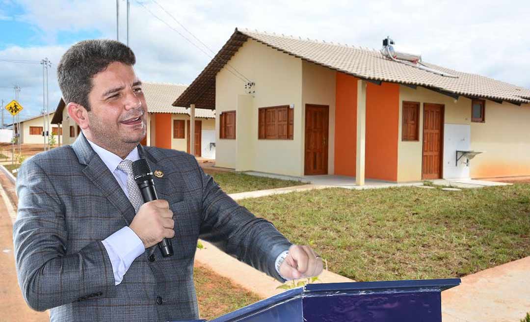 Gladson quer construir 383 casas no Cidade do Povo e pede autorização de empréstimo de R$ 50 milhões a deputados