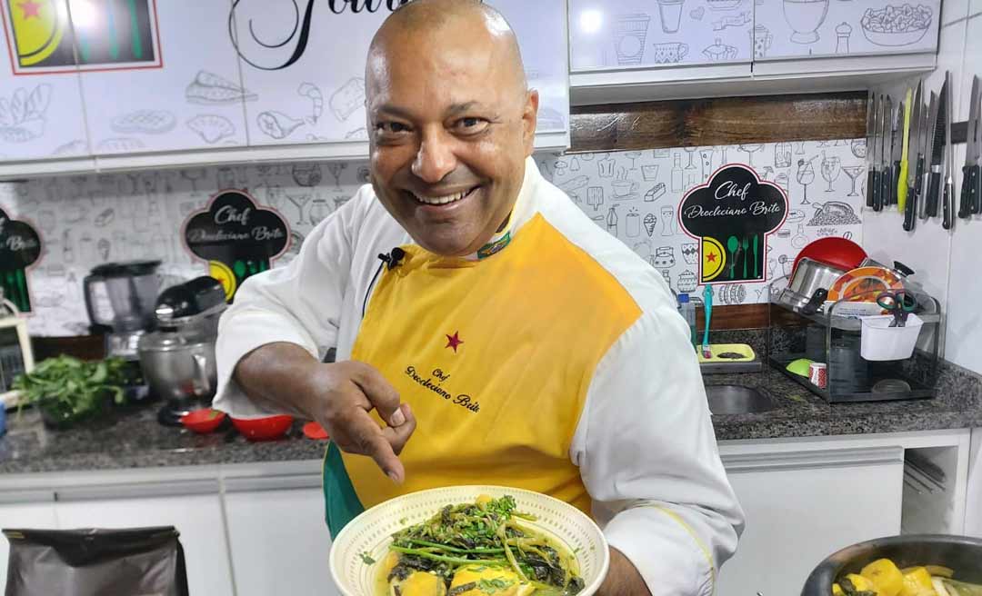 TV Norte Acre lança programa Inspiração Gourmet apresentado pelo chef de cozinha Deocleciano Brito